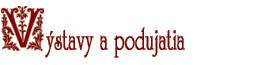 V�stavy a podujatia